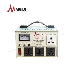 Meiji Automatic Voltage Regulator 500W - SVC-500