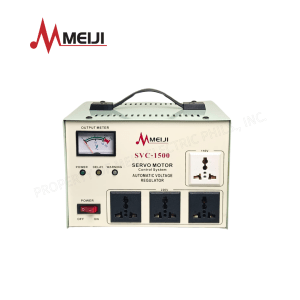 Meiji Automatic Voltage Regulator 1500W - SVC-1500