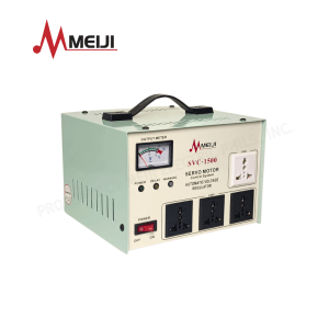 Meiji Automatic Voltage Regulator 1500W - SVC-1500 - Image 2