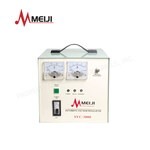 Meiji Automatic Voltage Regulator 3000W - SVC-3000