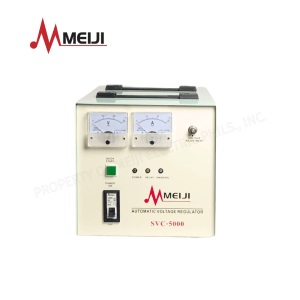 Meiji Automatic Voltage Regulator 5000W - SVC-5000