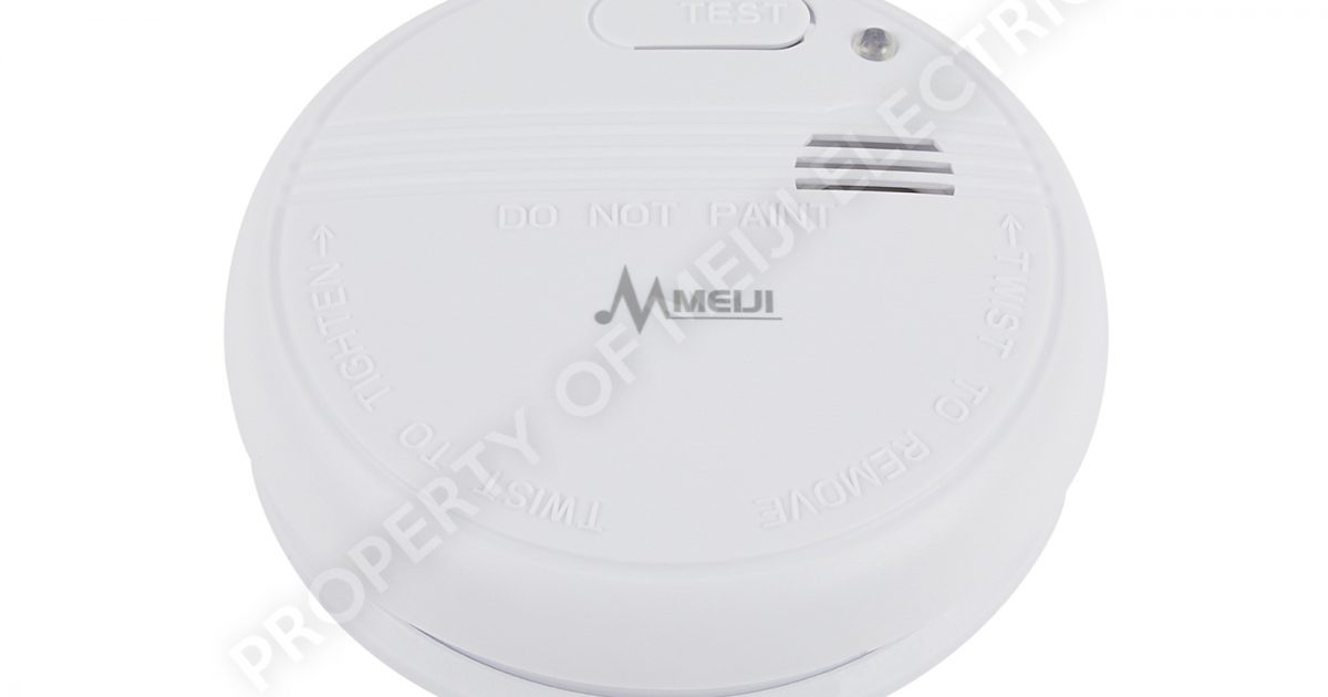Meiji Smoke Detector Battery Operated MSD02 Meiji Electric PH